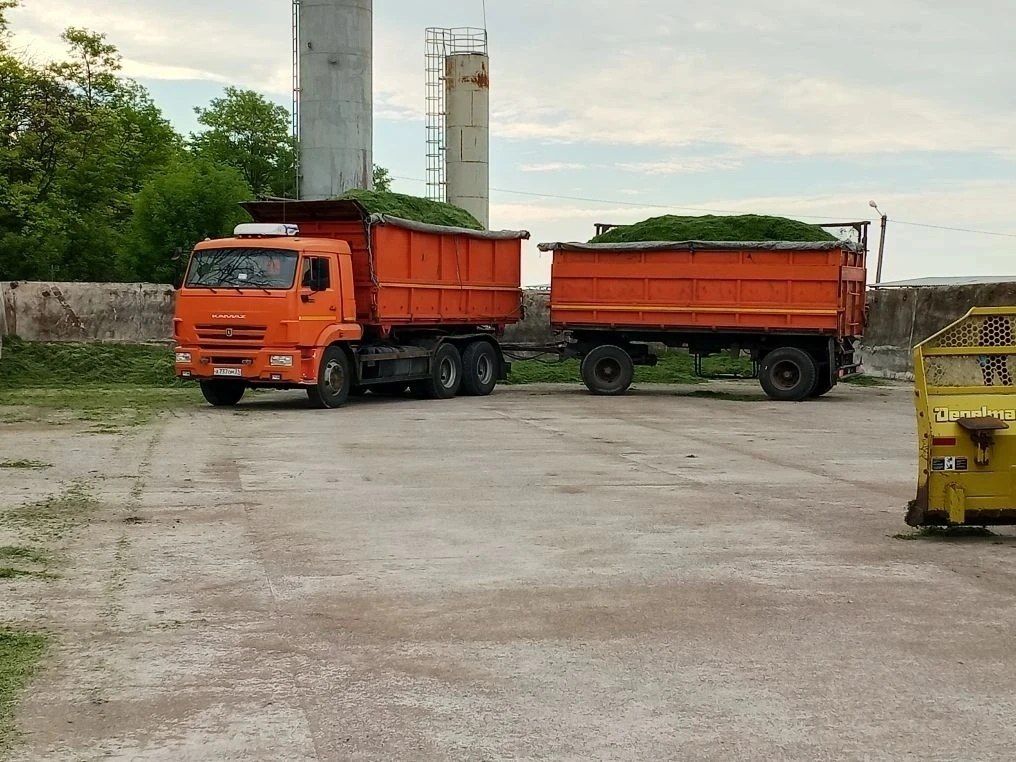 В Вейделевском округе продолжается сезонная работа по заготовке кормов