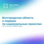 Белгородская область в лидерах по нацпроектам