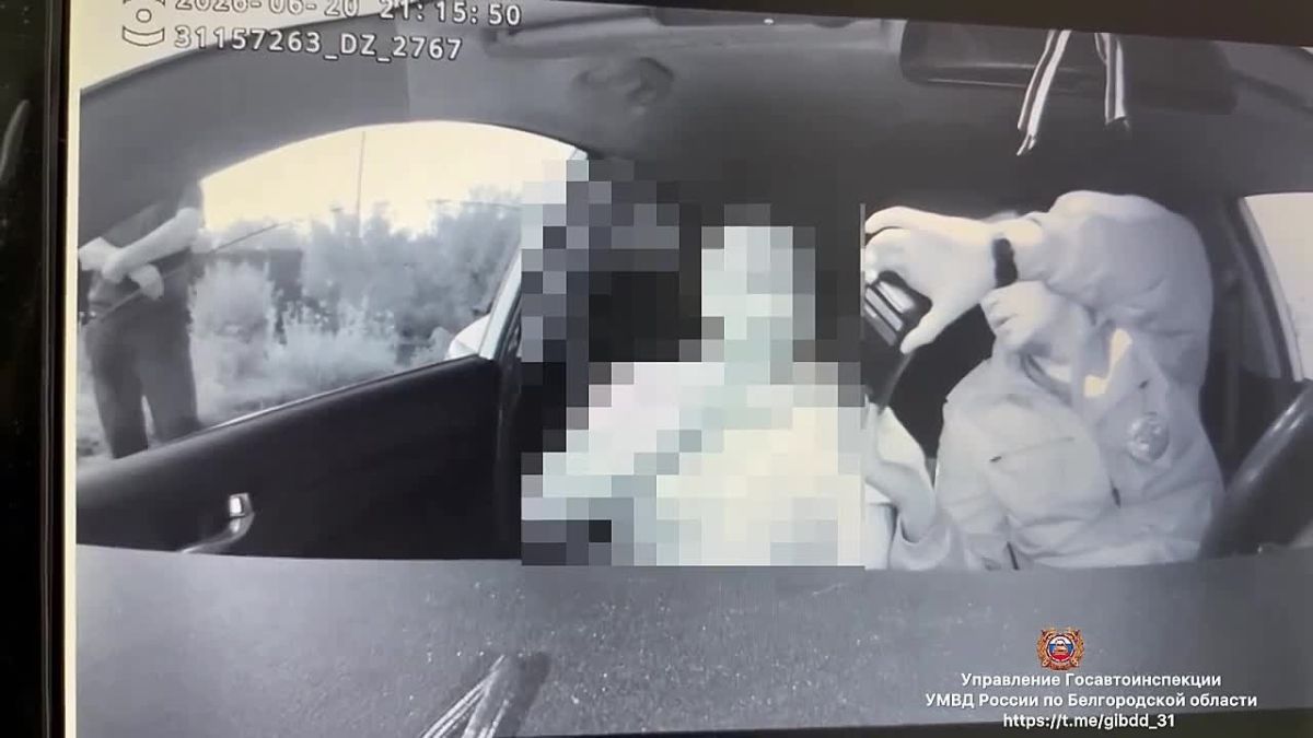 В Белгородском округе сотрудники Госавтоинспекции задержали водителя за повторную езду в нетрезвом виде