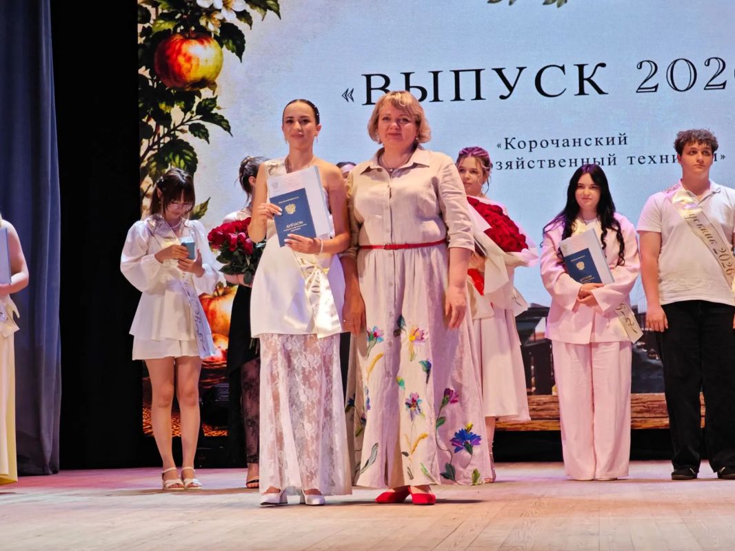 Выпускной в Корочанском сельскохозяйственном техникуме! Выпускной в Корочанском сельскохозяйственном техникуме!