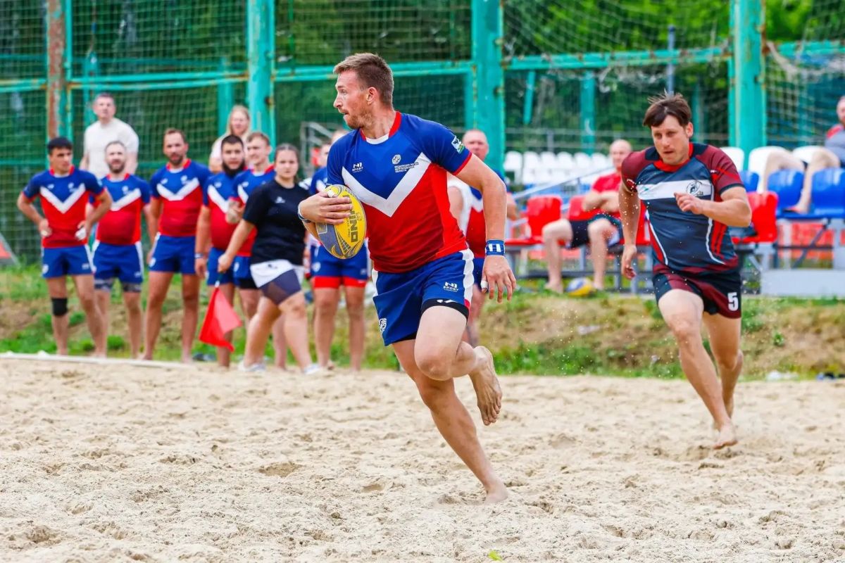 Белгородские спортсмены стали победителями чемпионата ЦФО по пляжному регби Белгородские спортсмены стали победителями чемпионата ЦФО по пляжному регби