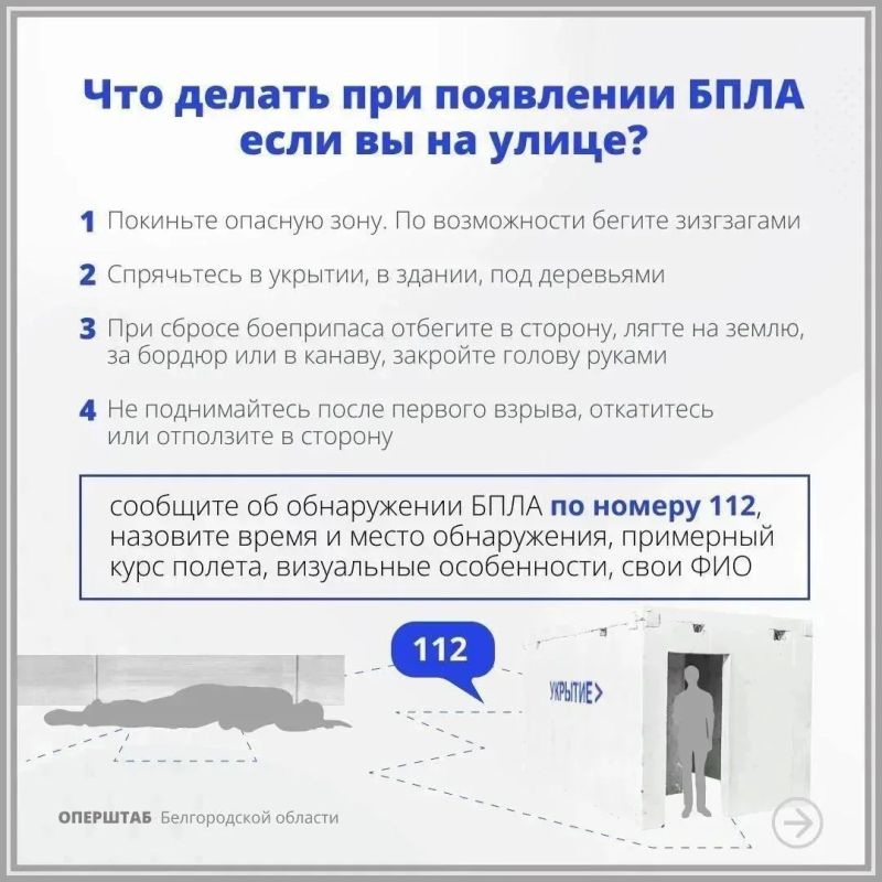 Уважаемые старооскольцы!. Напоминаем вам о действиях при угрозе атаки беспилотных летательных аппаратов Уважаемые старооскольцы!. Напоминаем вам о действиях при угрозе атаки беспилотных летательных аппаратов