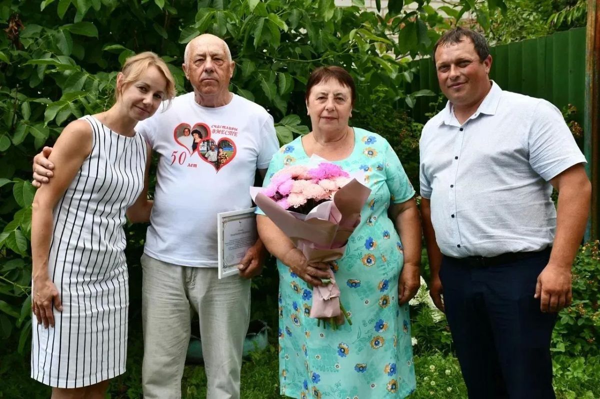 Золотая свадьба — 50 лет любви и верности! Золотая свадьба — 50 лет любви и верности!