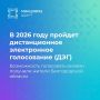 В 2026 году дистанционное электронное голосование (ДЭГ) пройдёт в регионах России