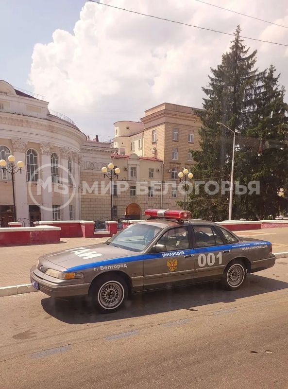 Ретроавтомобиль ГАИ сегодня можно было увидеть в Белгороде