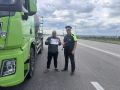Сотрудники Госавтоинспекции провели беседы с водителями на федеральной трассе