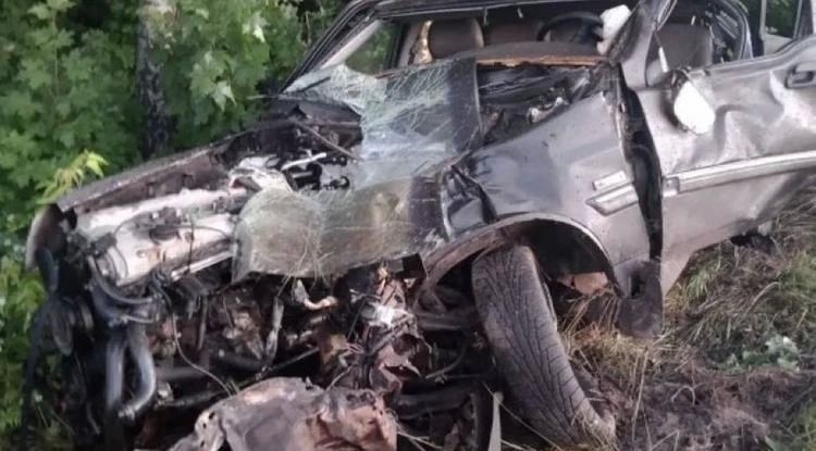 В Шебекино погиб пассажир машины после её столкновения с деревом
