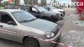 Наш корреспондент зафиксировал последствия удара на видео