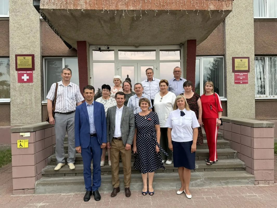 09 июля 2026 года АСМО Белгородской области провела обучающий семинар в рамках проекта «Муниципальный факультет» для депутатов Совета депутатов Волоконовского муниципального округа 09 июля 2026 года АСМО Белгородской области провела обучающий семинар в рамках проекта «Муниципальный факультет» для депутатов Совета депутатов Волоконовского муниципального округа