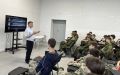 Белгородские автоинспекторы провели очередное занятие по ПДД для курсантов военно-спортивной подготовки «Воин»