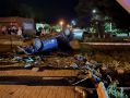 В Старооскольском округе водитель не остановился по требованию автоинспекторов и совершил ДТП