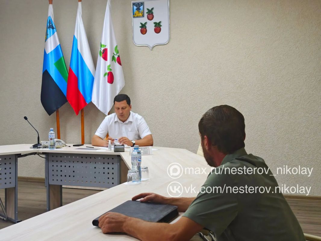 Николай Нестеров: Провел очередной личный приём граждан Николай Нестеров: Провел очередной личный приём граждан