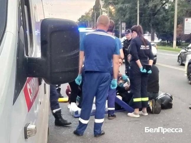 В Белгороде в ДТП пострадал мотоциклист В Белгороде в ДТП пострадал мотоциклист