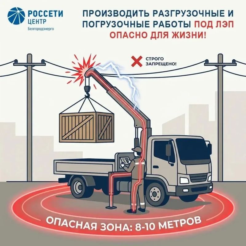 Белгородцев предупредили об опасности работ вблизи энергообъектов Белгородцев предупредили об опасности работ вблизи энергообъектов