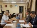 Состоялась встреча руководителей Избирательной комиссии Белгородской области с уполномоченным по правам человека в Белгородской области Жанной Николаевной Киреевой
