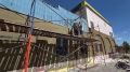 В микрорайоне Крейда продолжается капитальный ремонт досугового центра