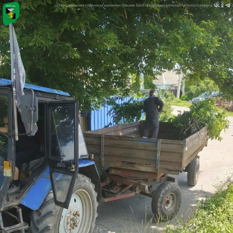 В Белгородском округе продолжаются работы по благоустройству В Белгородском округе продолжаются работы по благоустройству