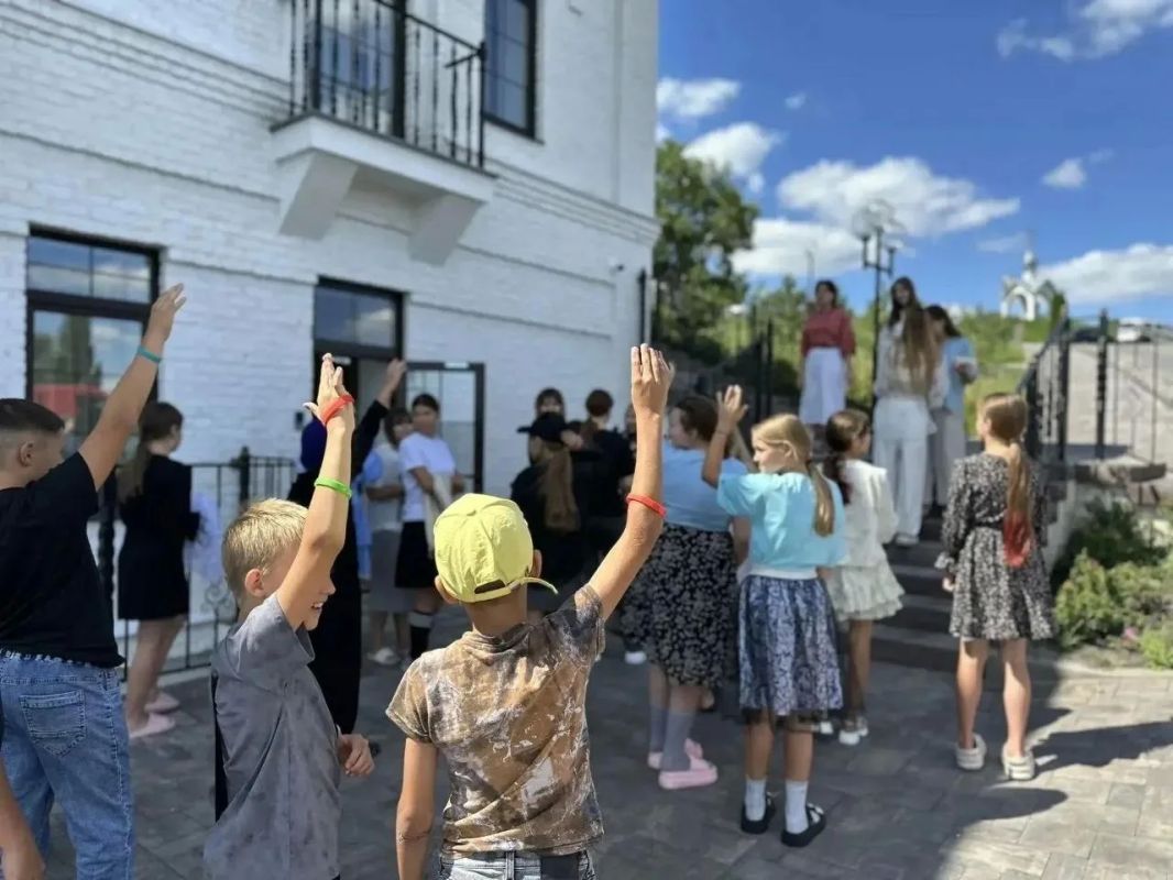 Паломнический центр встретил ребят из приграничья, чьи родители участвуют в спецоперации Паломнический центр встретил ребят из приграничья, чьи родители участвуют в спецоперации