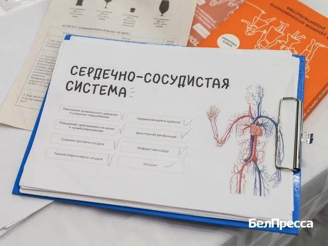 Белгородцам сделали портрет сердца во время бесплатного медицинского обследования Белгородцам сделали портрет сердца во время бесплатного медицинского обследования
