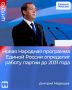 В новую народную программу Единой России поступило более трёх миллионов обращений со всей страны