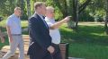 Александр Шуваев посетил с рабочей поездкой Ивнянский округ