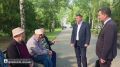 Во время рабочей поездки врио губернатора Белгородской области Александр Шуваев встретился с жителями города Строитель
