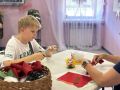 Сегодня в кинотеатре «Победа» прошёл мастер-класс «Сказочный Колобок», направленный на знакомство юных участников с декоративно-прикладным творчеством