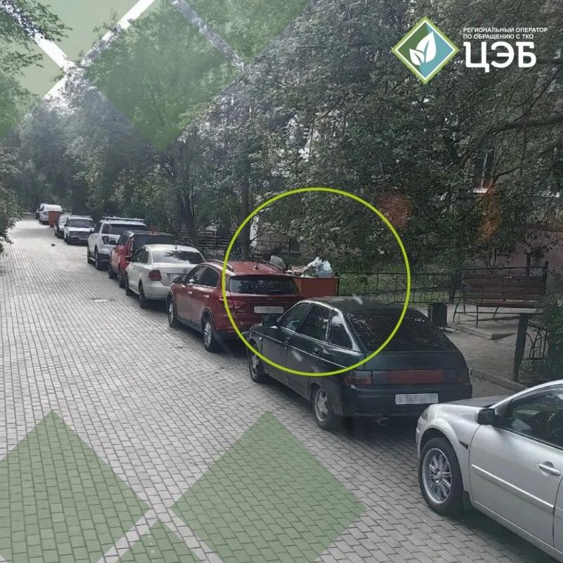 Контейнеры в заложниках: как неправильная парковка смещает график вывоза ТКО
