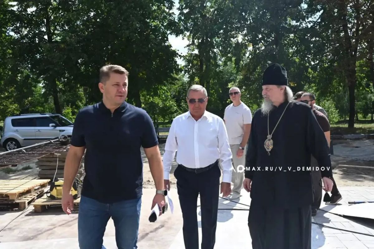 Валентин Демидов: Парк Памяти для белгородцев — особенное и важное место Валентин Демидов: Парк Памяти для белгородцев — особенное и важное место