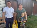 В Чернянском округе полицейские поздравили с предстоящим Днем знаний будущего первоклассника