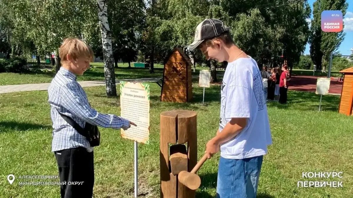В Алексеевском округе реализованы два проекта Конкурса «первичек» В Алексеевском округе реализованы два проекта Конкурса «первичек»