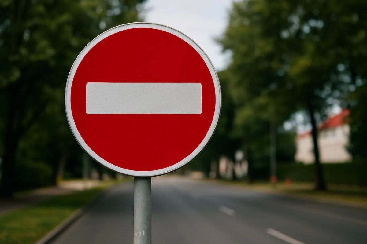 В Белгороде ограничат движение транспорта в районе съезда с ул. Щорса на ул. Архиерейскую