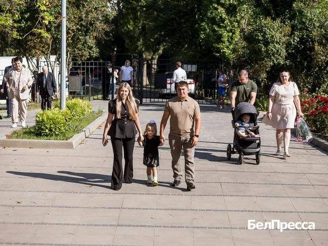 Первый звонок прозвучал в школе № 31 Белгорода Первый звонок прозвучал в школе № 31 Белгорода