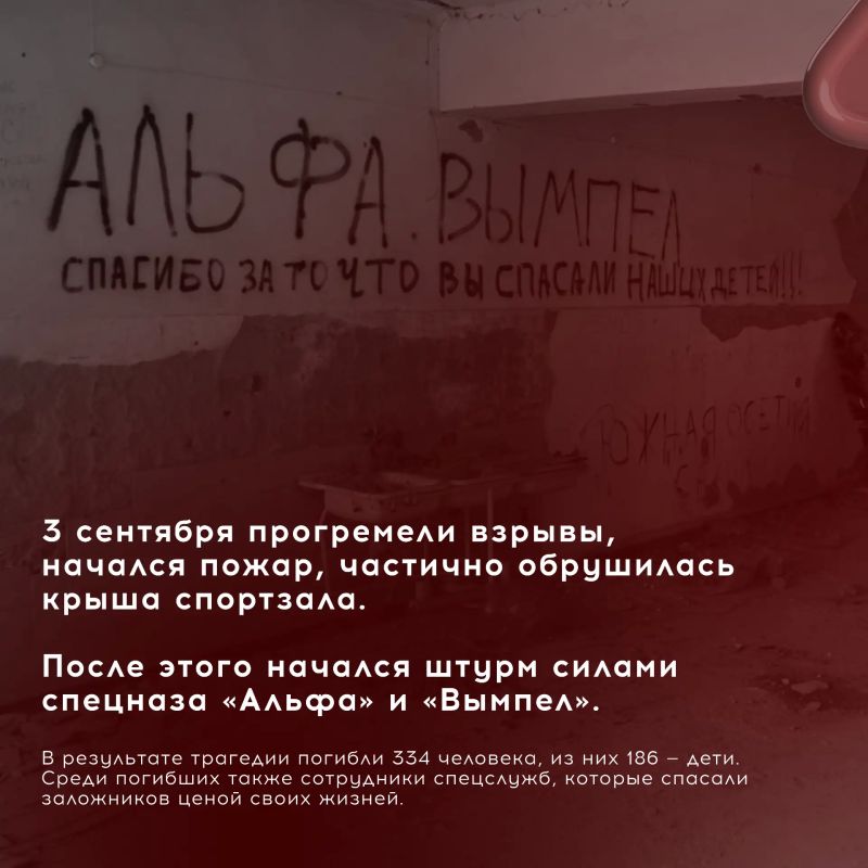 3 сентября — День солидарности в борьбе с терроризмом 3 сентября — День солидарности в борьбе с терроризмом