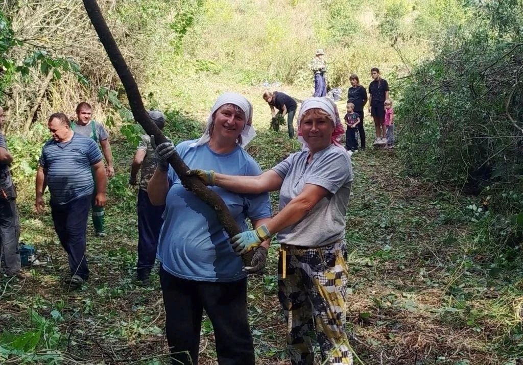 В селе Коровино прошла акция «Чистый четверг» В селе Коровино прошла акция «Чистый четверг»