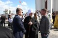 Врио губернатора Александр Шуваев принял участие в открытии храма Всемилостивого Спаса