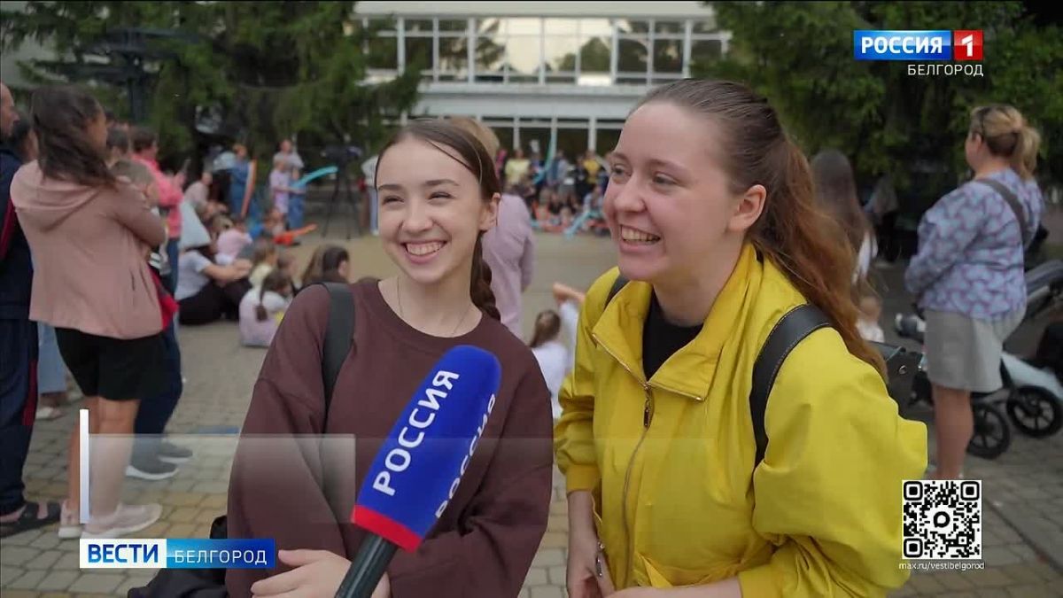 В Губкине прошёл четвёртый фестиваль уличных театров «Иллюзион»