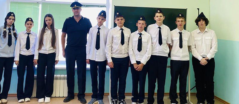 В Белгородском округе кадеты примерили на себя роль экспертов-криминалистов