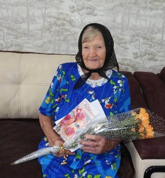 Свой 95летний юбилей в этом году отметила Раиса Петровна Баламутова из села Нагорье! Свой 95летний юбилей в этом году отметила Раиса Петровна Баламутова из села Нагорье!