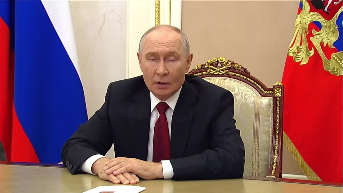 Президент России Владимир Путин обратился к жителям в преддверии выборов