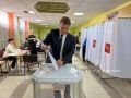 Глава администрации города Белгорода Валентин Демидов проголосовал на выборах