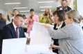 Врио губернатора региона Александр Шуваев проголосовал на избирательном участке в Белгороде