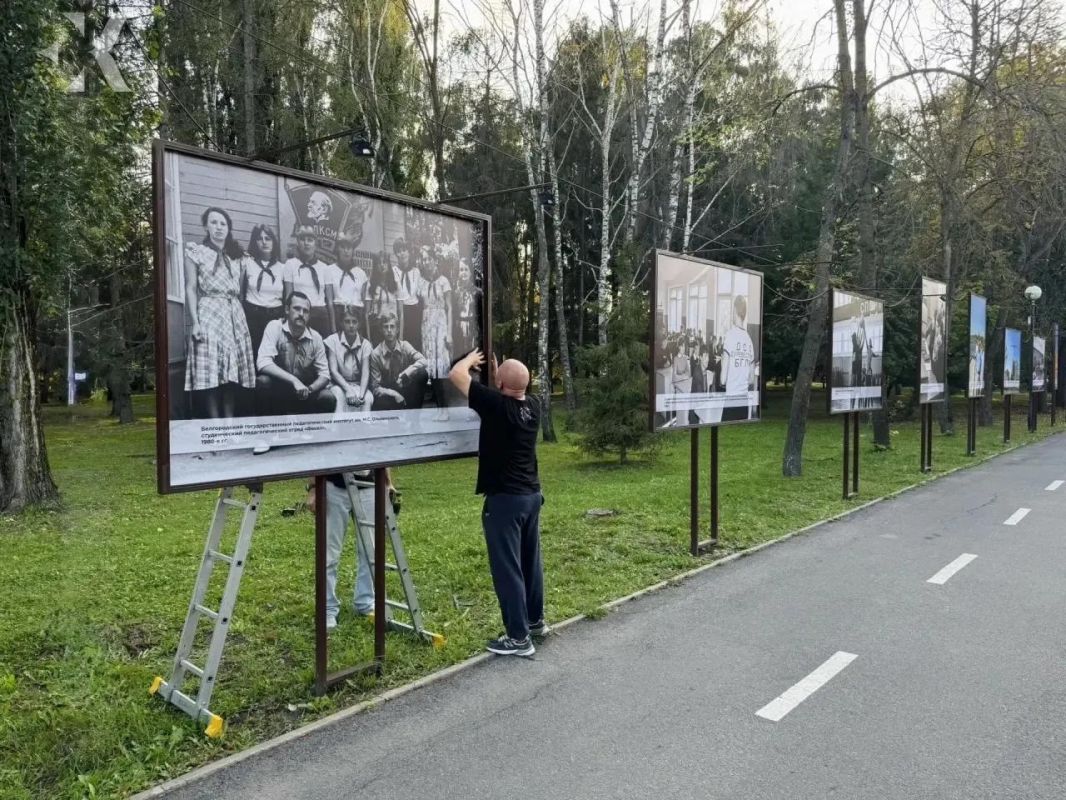 В парке Победы открывается фотовыставка «БелГУ: 150 лет в лицах и архитектуре»