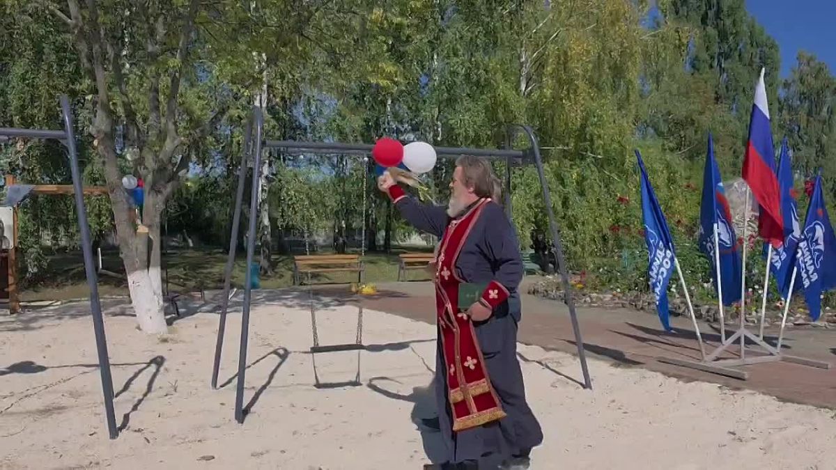 Николай Нестеров: В санатории «Дубравушка» состоялось открытие новой детской игровой площадки «Территория радости»!