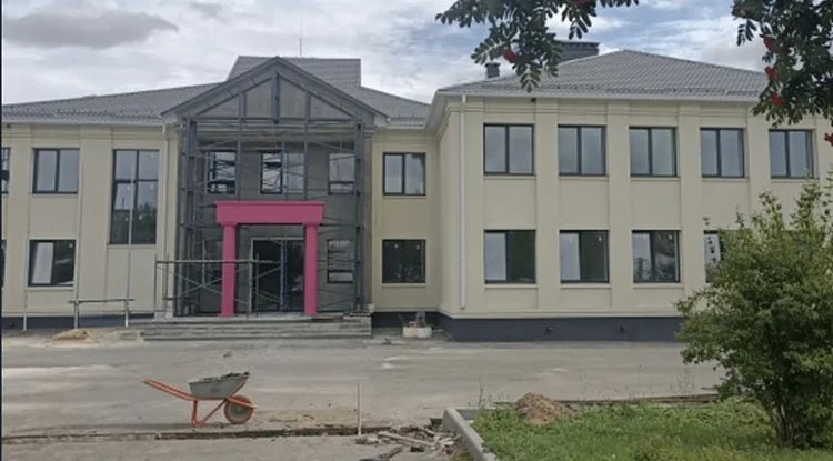 Белгородском округе ремонтируют Мясоедовскую школу