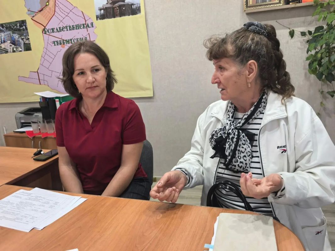 Алексей Дыбов: Провёл приём граждан по личным вопросам на Рождественской территории Алексей Дыбов: Провёл приём граждан по личным вопросам на Рождественской территории