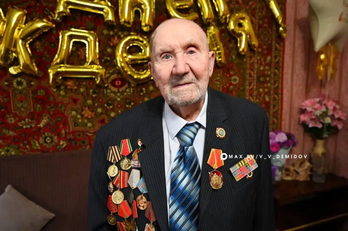 Валентин Демидов: Сегодня своё 100-летие отмечает участник Великой Отечественной войны, почётный гражданин города Белгорода Иван Филиппович Ефанов