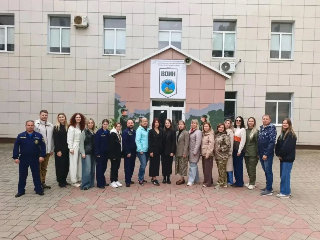 На базе центра «Воин» в Губкине подошло к завершению обучение белгородских волонтёров-психологов