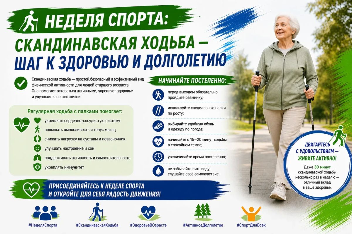 Неделя спорта: движение без возраста