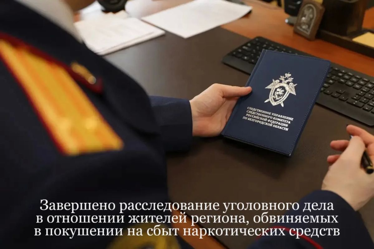 Завершено расследование уголовного дела в отношении жителей региона, обвиняемых в покушении на сбыт наркотических средств